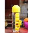 Бутылка для воды с таблетницей Pill Vitamin Water Bottle Yellow