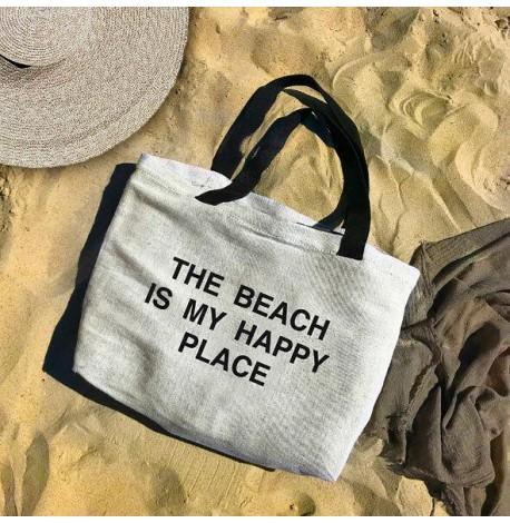 Сумка для пляжу і покупок Beach The beach is my happy place