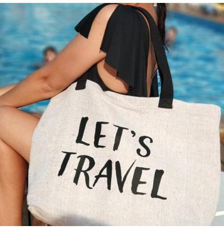Сумка для пляжу і покупок Beach Let's travel