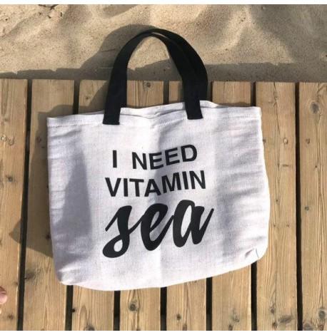 Сумка для пляжу і покупок Beach I need vitamin sea