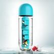 Бутылка для воды с таблетницей Pill Vitamin Water Bottle Blue