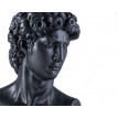 Гіпсовий бюст Давида (чорний), 32,5 см