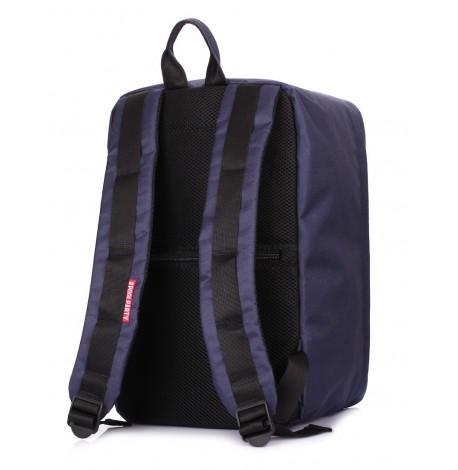 Рюкзак для ручної поклажі PoolParty HUB (синій) - Ryanair / Wizz Air / МАУ