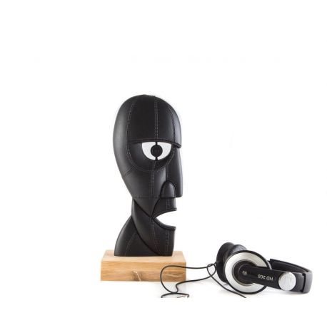 Гипсовая подставка для наушников Pink Floyd (черная)