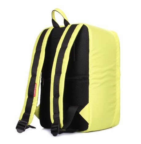 Рюкзак для ручної поклажі PoolParty HUB (жовтий) - Ryanair / Wizz Air / МАУ