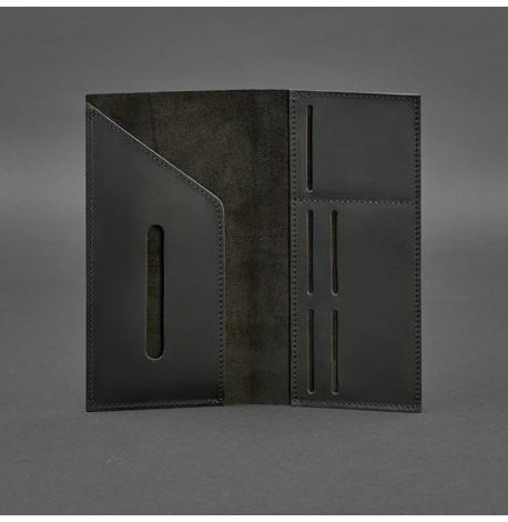 Шкіряний тревел-кейс 3.1 (чорний) шкіра Crazy Horse