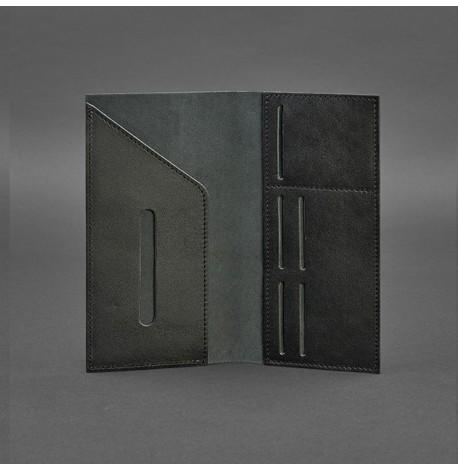 Шкіряний тревел-кейс 3.1 (чорний) шкіра Krast