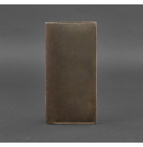 Кожаный тревел-кейс 3.1 (темно-коричневый) кожа Crazy Horse