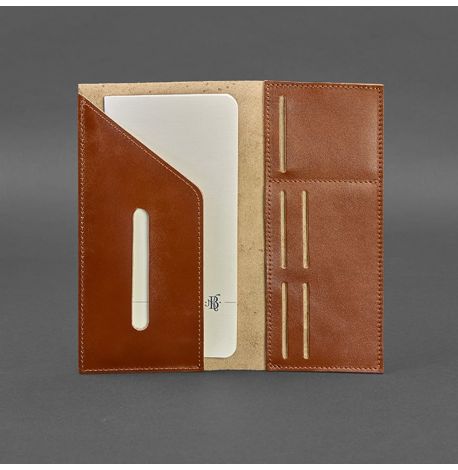 Кожаный тревел-кейс 3.1 (светло-коричневый)