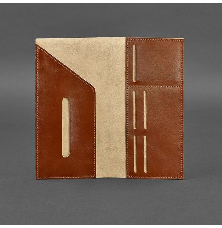 Кожаный тревел-кейс 3.1 (светло-коричневый)