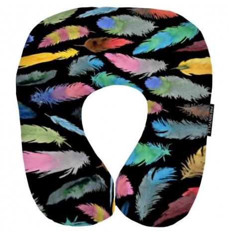 Подушка для путешествий "Перья"