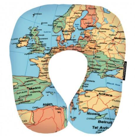 Подушка для путешествий "Карта"