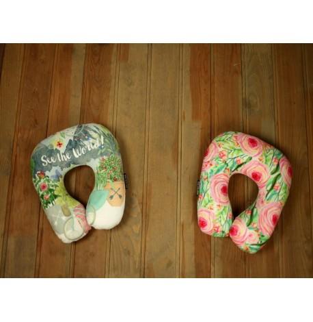 Подушка для подорожей See the world