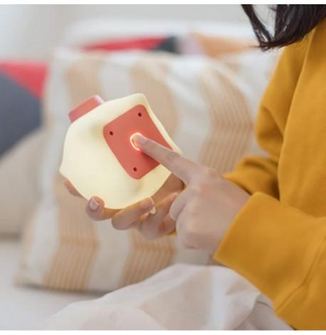 Детский силиконовый ночник "Поросенок"