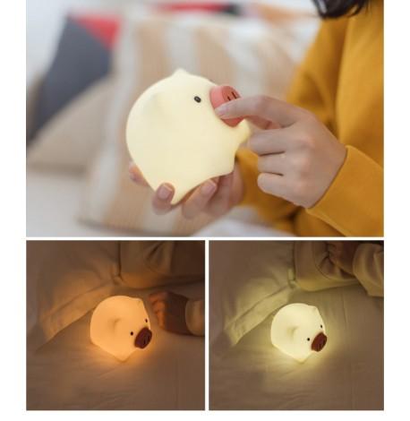 Детский силиконовый ночник "Поросенок"