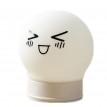Детский силиконовый ночник "Смайл" (белый)