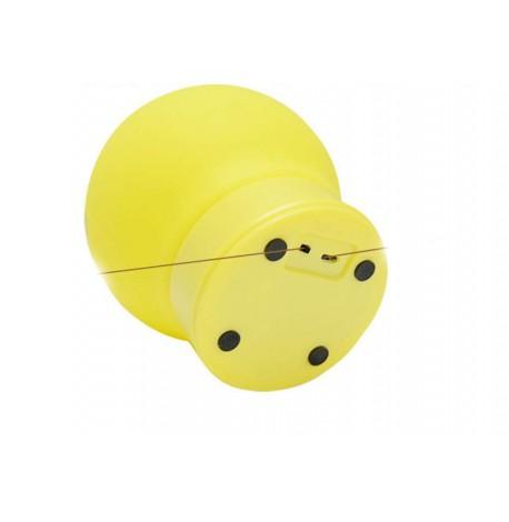 Детский силиконовый ночник "Смайл" (желтый)