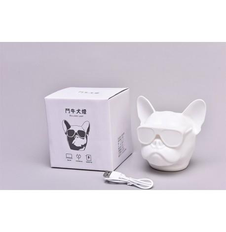 Детский силиконовый ночник "Бульдог"