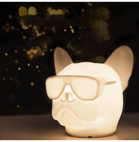 Детский силиконовый ночник "Бульдог"