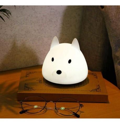 Детский силиконовый ночник "Хаски"