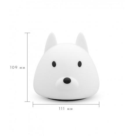 Детский силиконовый ночник "Хаски"