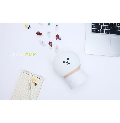 Детский силиконовый ночник "Медведь"