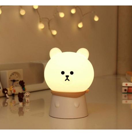 Детский силиконовый ночник "Медведь"