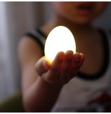 Детский силиконовый ночник на подставке "Яйцо"