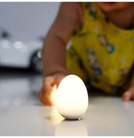 Детский силиконовый ночник на подставке "Яйцо"