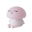 Детский силиконовый ночник "Гриб" (розовый)