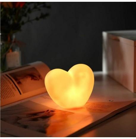 Детский силиконовый ночник "Сердце"