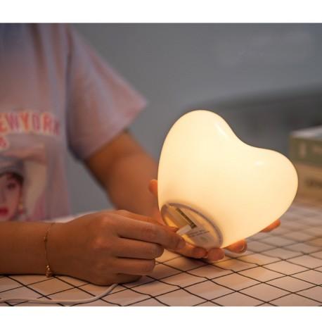 Детский силиконовый ночник "Сердце"
