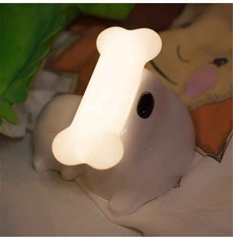 Дитячий нічник "Щеня з кісточкою"