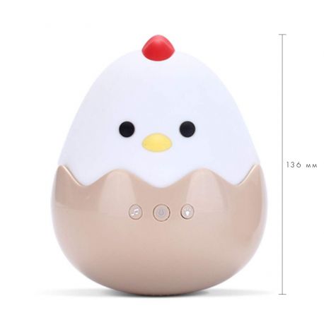 Детский силиконовый ночник "Курочка"