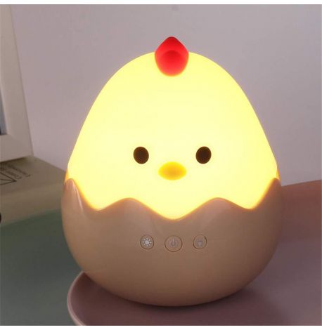 Детский силиконовый ночник "Курочка"