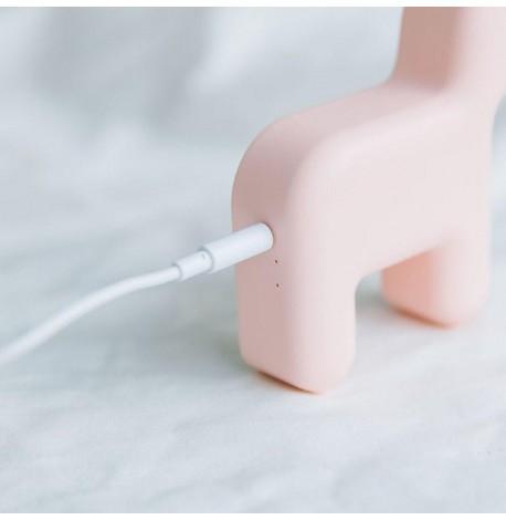 Дитячий нічник "Собака" (рожевий)