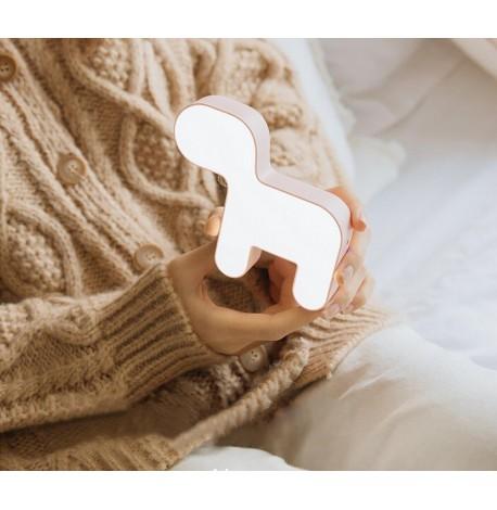 Дитячий нічник "Собака" (рожевий)