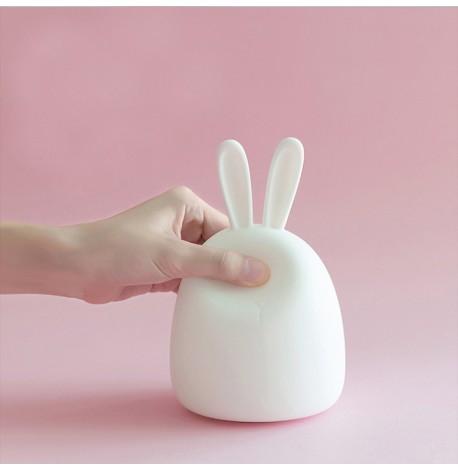 Детский силиконовый ночник "Кролик"