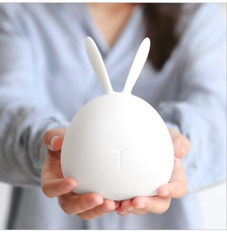 Детский силиконовый ночник "Милый кролик"