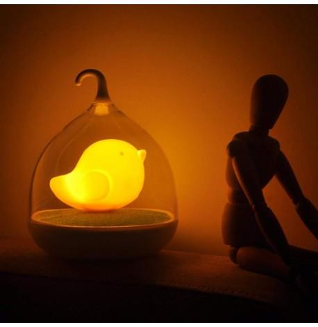 Дитячий нічник "Пташка" (помаранчева)