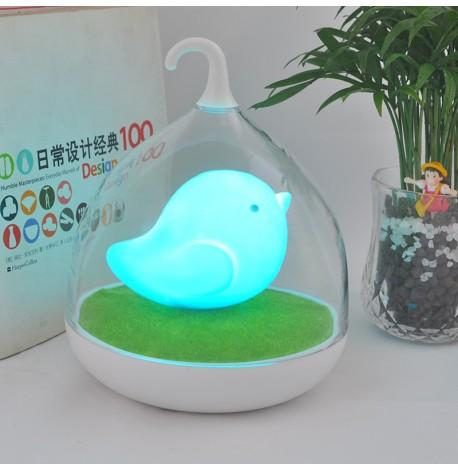 Дитячий нічник "Пташка" (блакитна)