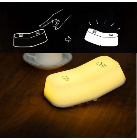 Світильник-нічник "Кнопка On Off" (жовте світло)