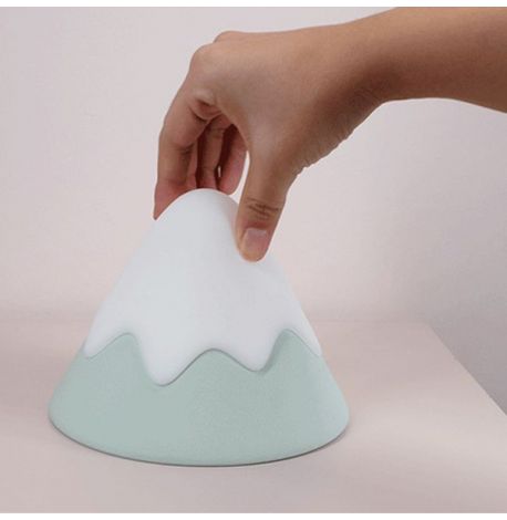 Детский силиконовый ночник "Снежная гора"