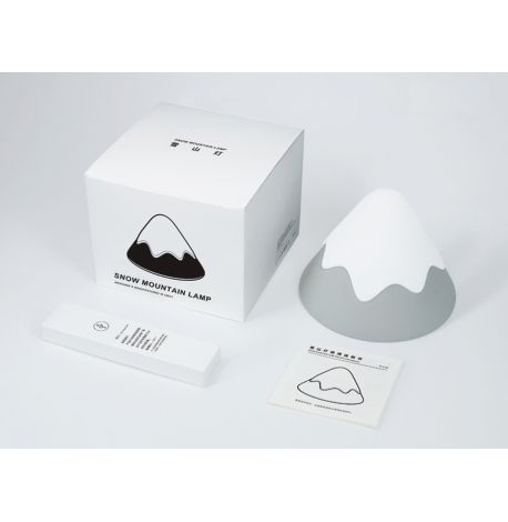 Детский силиконовый ночник "Снежная гора"