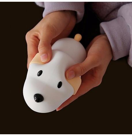 Детский силиконовый ночник "Щенок"