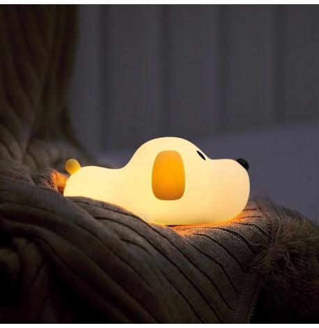 Детский силиконовый ночник "Щенок"