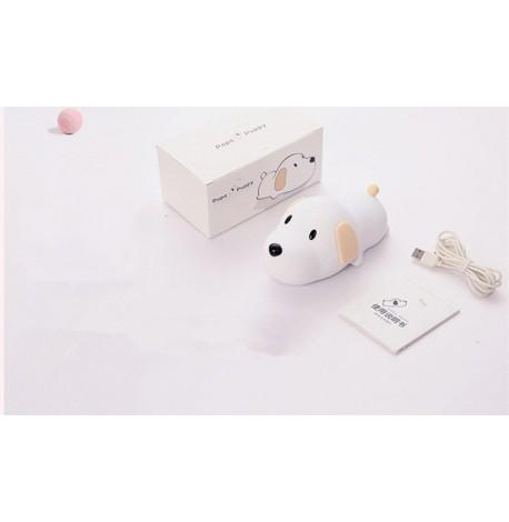 Детский силиконовый ночник "Щенок"