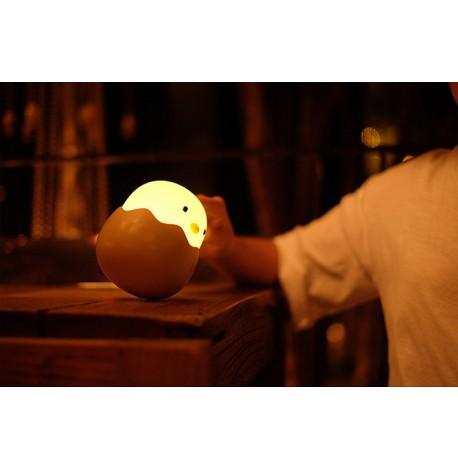 Детский силиконовый ночник "Птенец"