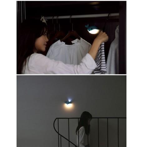 Світильник-нічник з датчиком руху "Кит"