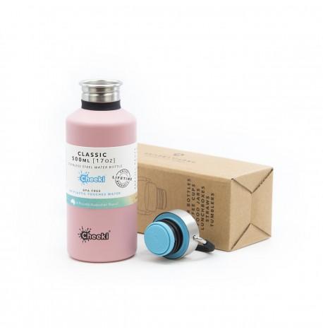 Пляшка для води Cheeki Classic Single Wall Pink (500 мл)